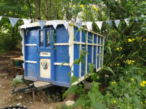 Pilgrims Shepherd's Hut - Goosewell Glynn Glamping